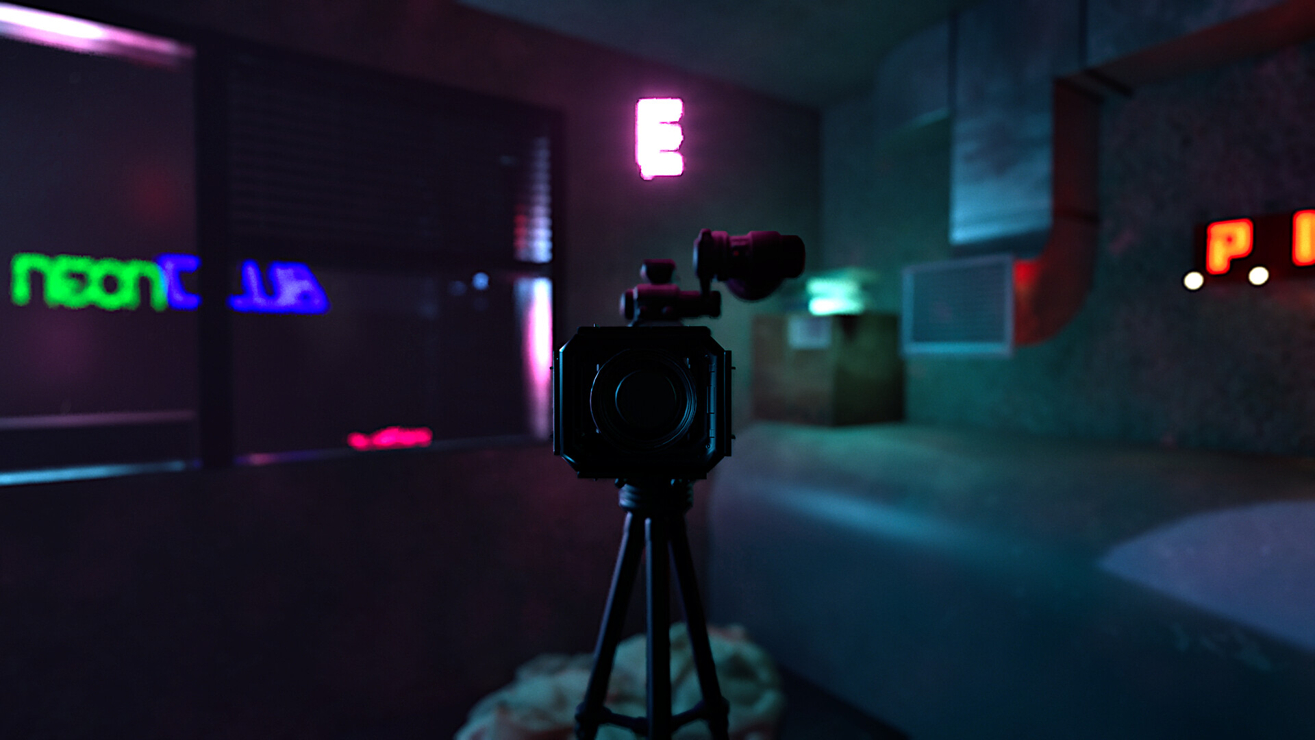 The Apartment — enter code terminal